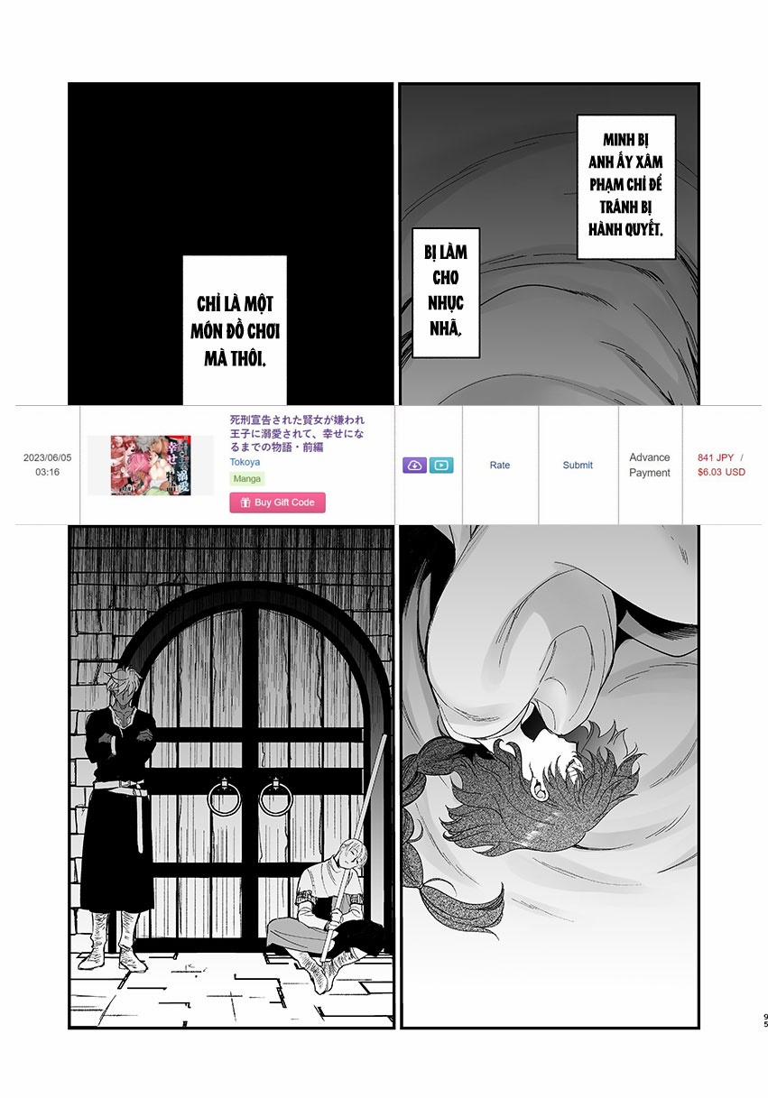 [21+] Hạt Giống Của Vương Tử Giúp Ma Nữ Thoát Khỏi Hành Quyết 5.2 trang 3