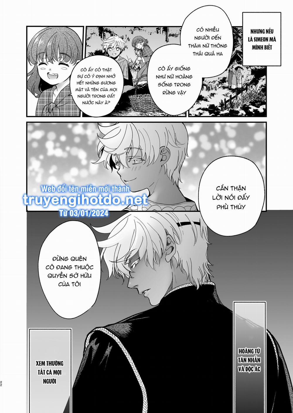 [21+] Hạt Giống Của Vương Tử Giúp Ma Nữ Thoát Khỏi Hành Quyết 9 trang 0