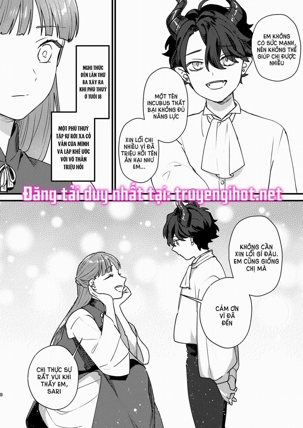 [21+] Sau Khi Chuyển Sinh Thành Phù Thủy, Tôi Đã Bị Incubus Yêu Thương 1.1 trang 9