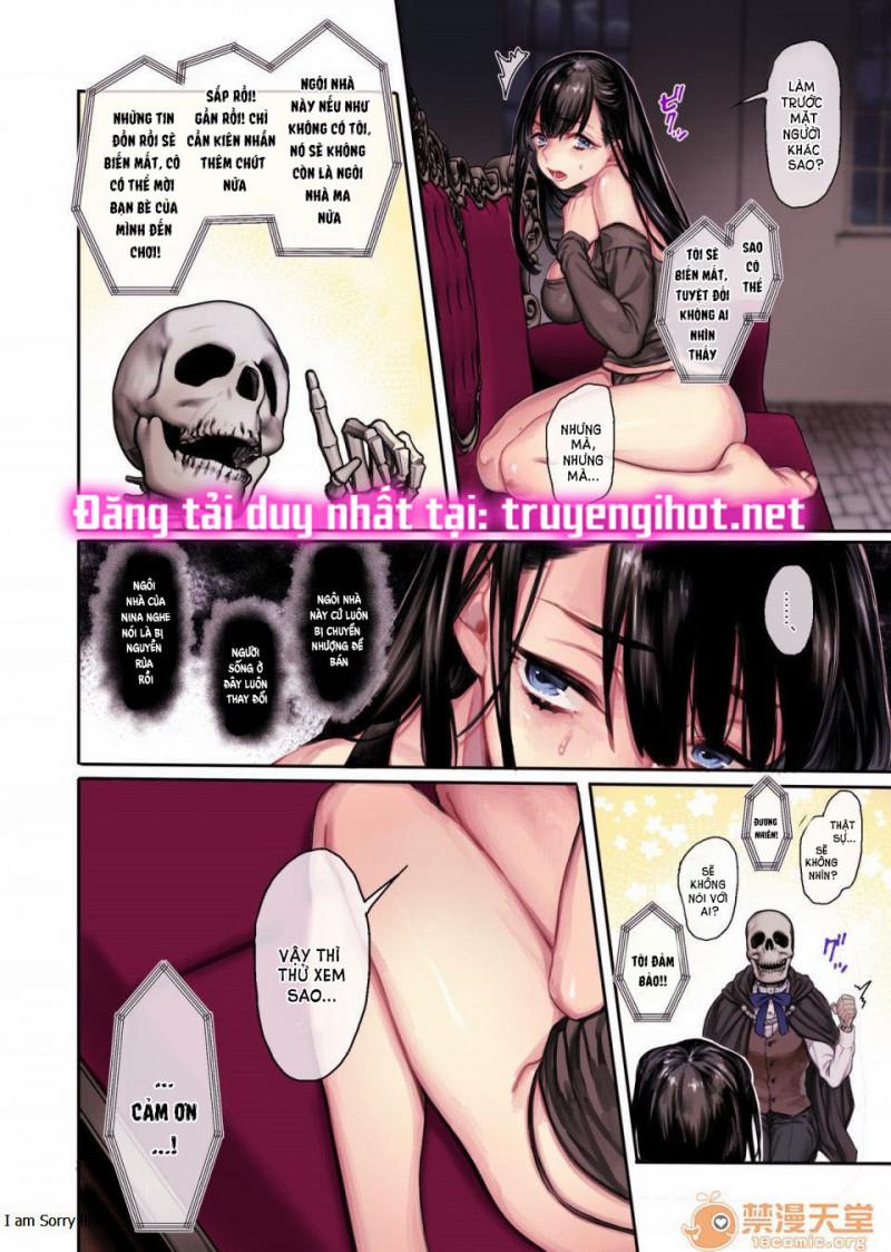 [21+] Thiếu Nữ Và Lịnh Hồn Bị Ràng Buộc Tại Dinh Thự Ma 2.2 trang 5