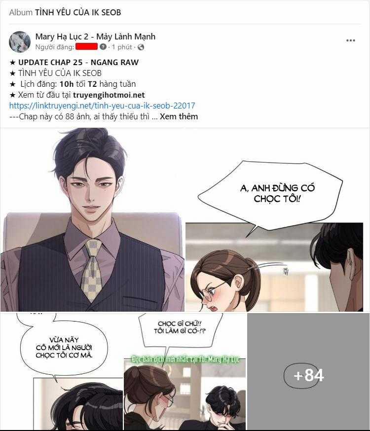 [21+] Tình Yêu Thuần Khiết Của Tôi 8 trang 14