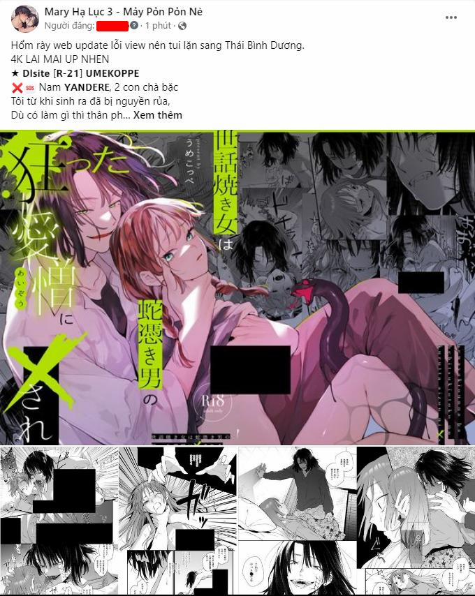 [21+] Tôi Được Yaren-Kun, Thầy Trừ Tà Yandere Mạnh Nhất Âu Yếm - Nam Yandere 10.1 trang 0