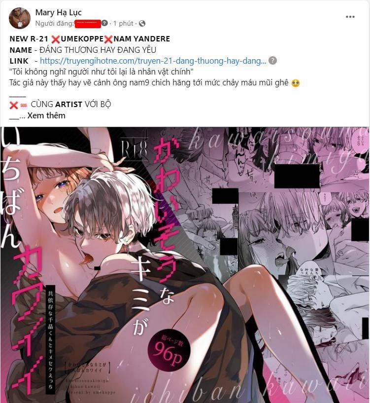 [21+] Tôi Được Yaren-Kun, Thầy Trừ Tà Yandere Mạnh Nhất Âu Yếm - Nam Yandere 10 trang 0