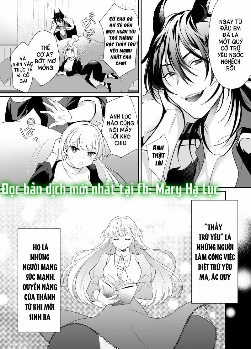 [21+] Vì Là Một Thầy Trừ Yêu, Nên Tôi Buộc Phải Kí Khế Ứớc Với Ác Quỷ Xấu Xa 1 trang 7