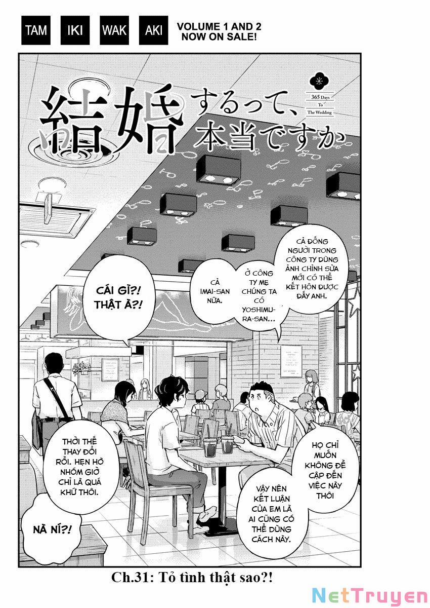 365 Ngày Cho Đến Lúc 2 Ta Kết Hôn 31 trang 1