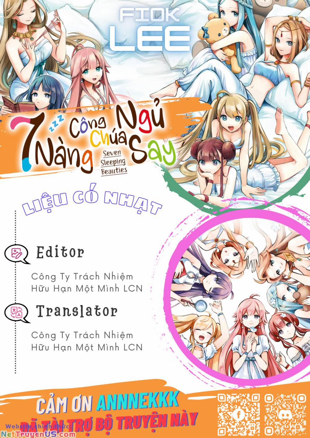 7 Nàng Công Chúa Ngủ Say 20 trang 0