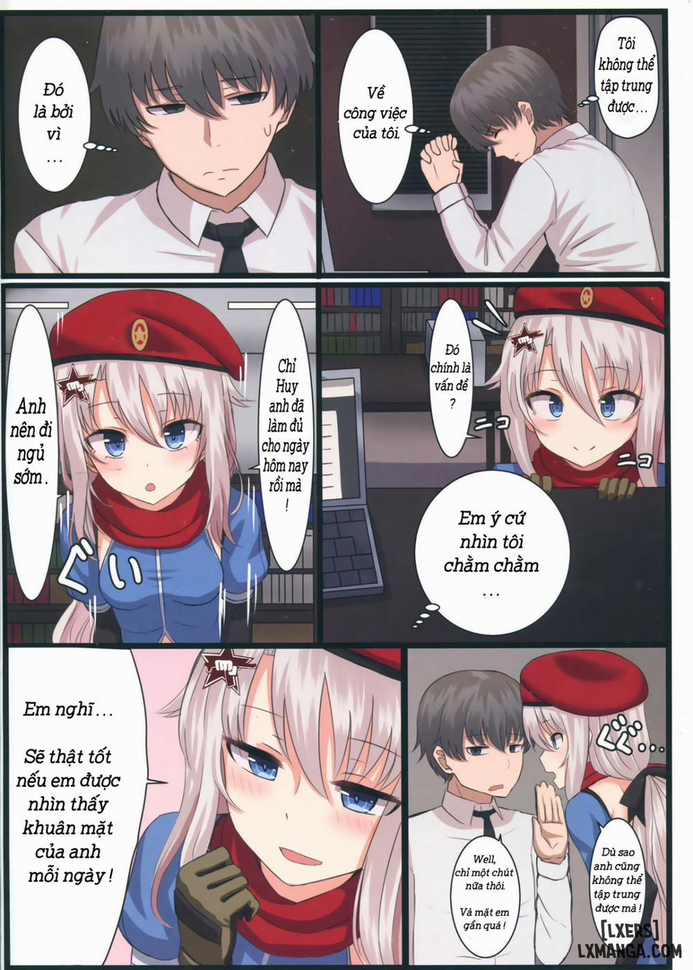 9A-91-chan wa Shikikan to Chomechome Shitai! Oneshot trang 2