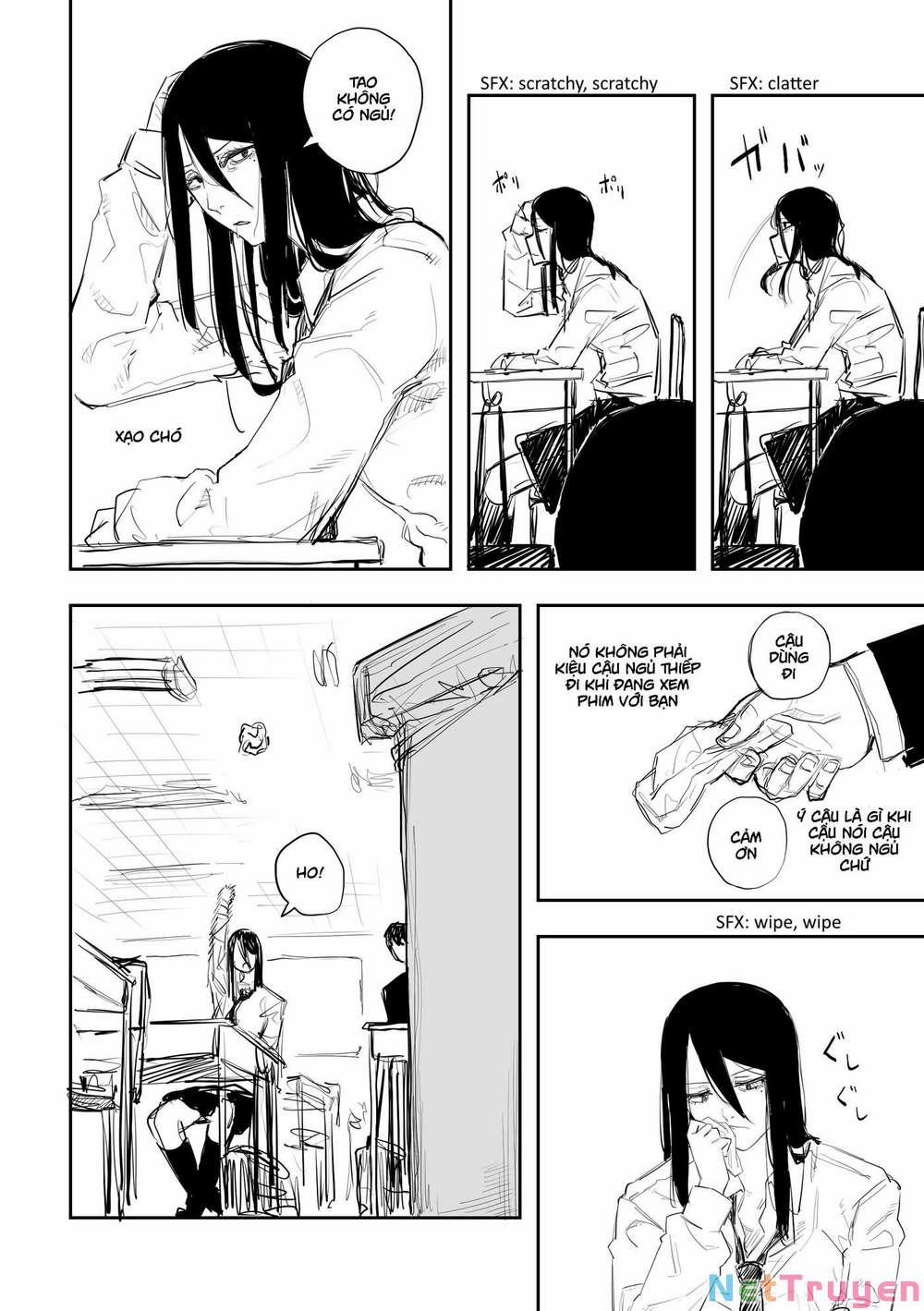 A Cute Girl With Nasty Look 3 trang 1