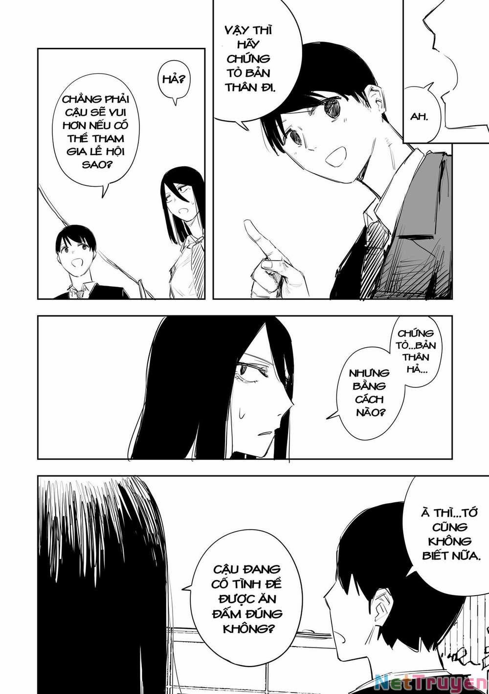 A Cute Girl With Nasty Look 9 trang 17