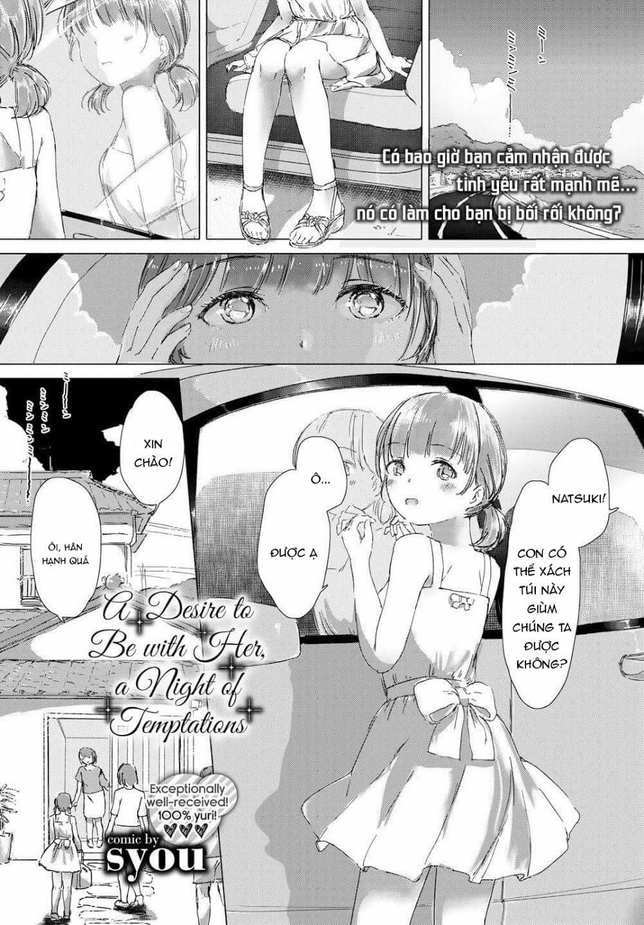 A Desire to Be with Her, a Night of Temptations Oneshot trang 1