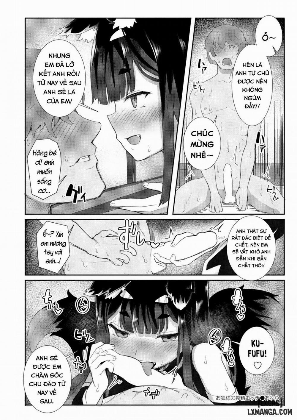 A Fox-Mistress's Semen-Squeezing Sex Oneshot trang 23