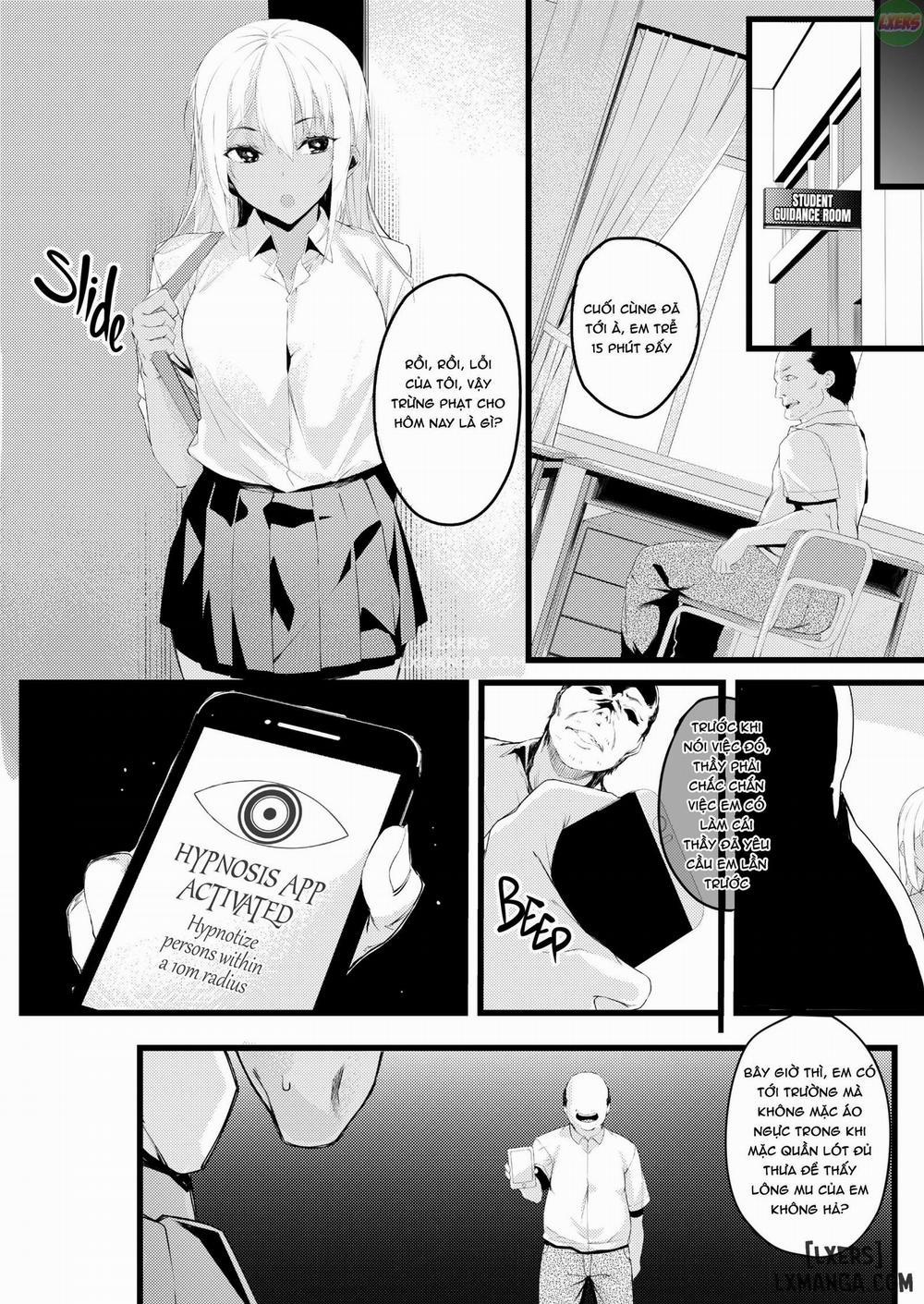 A Gyaru's Hypnosis Training From a Dirty Old Man Oneshot trang 4