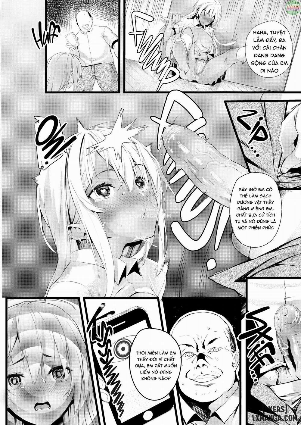 A Gyaru's Hypnosis Training From a Dirty Old Man Oneshot trang 8