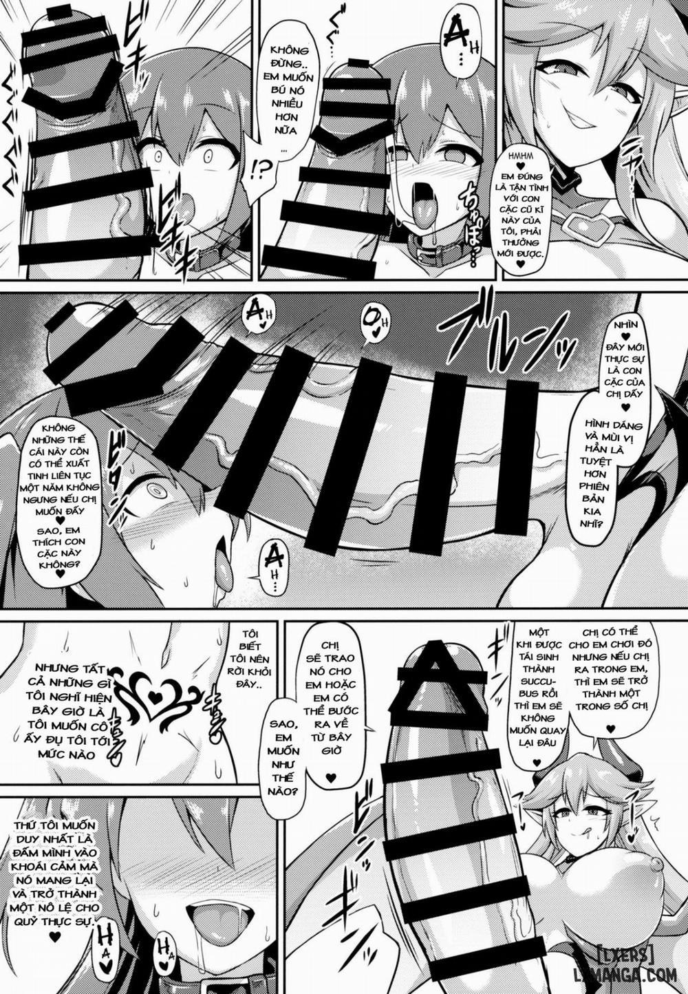 A Lesbian Succubus’s Lust Crest Pleasure Training Oneshot trang 13