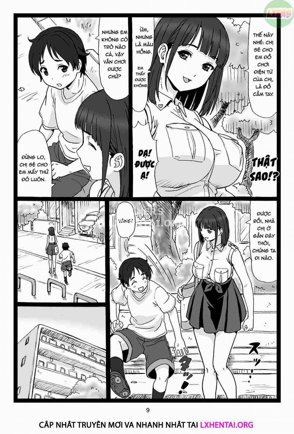 A Pretty Onee-San, that's sitting on a Bench in the Park...suddenly says to Me: [Show Me Your Dick] Oneshot trang 11