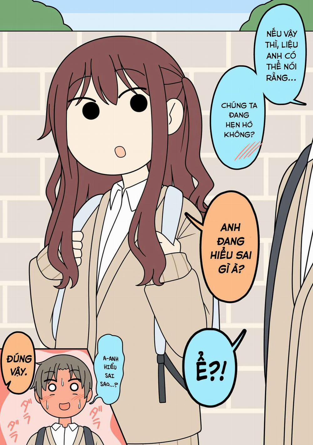 A Senpai And A Kouhai Who Are Not Dating Chuong 1 trang 0