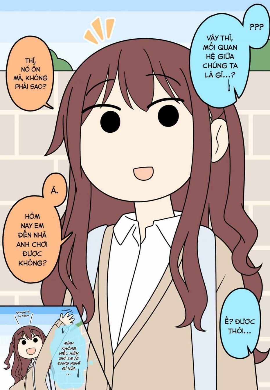 A Senpai And A Kouhai Who Are Not Dating Chuong 2 trang 0