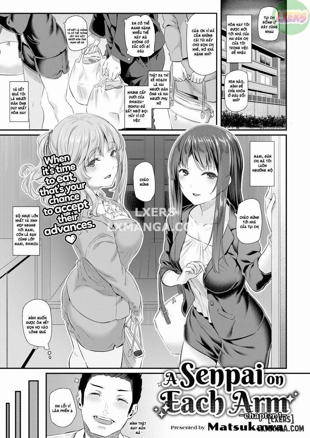 A Senpai on Each Arm 1 trang 0