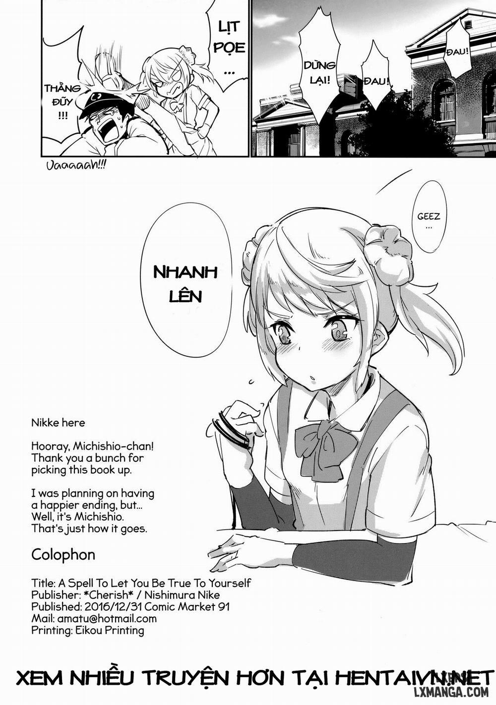 A Spell To Let You Be True To Yourself Oneshot trang 24