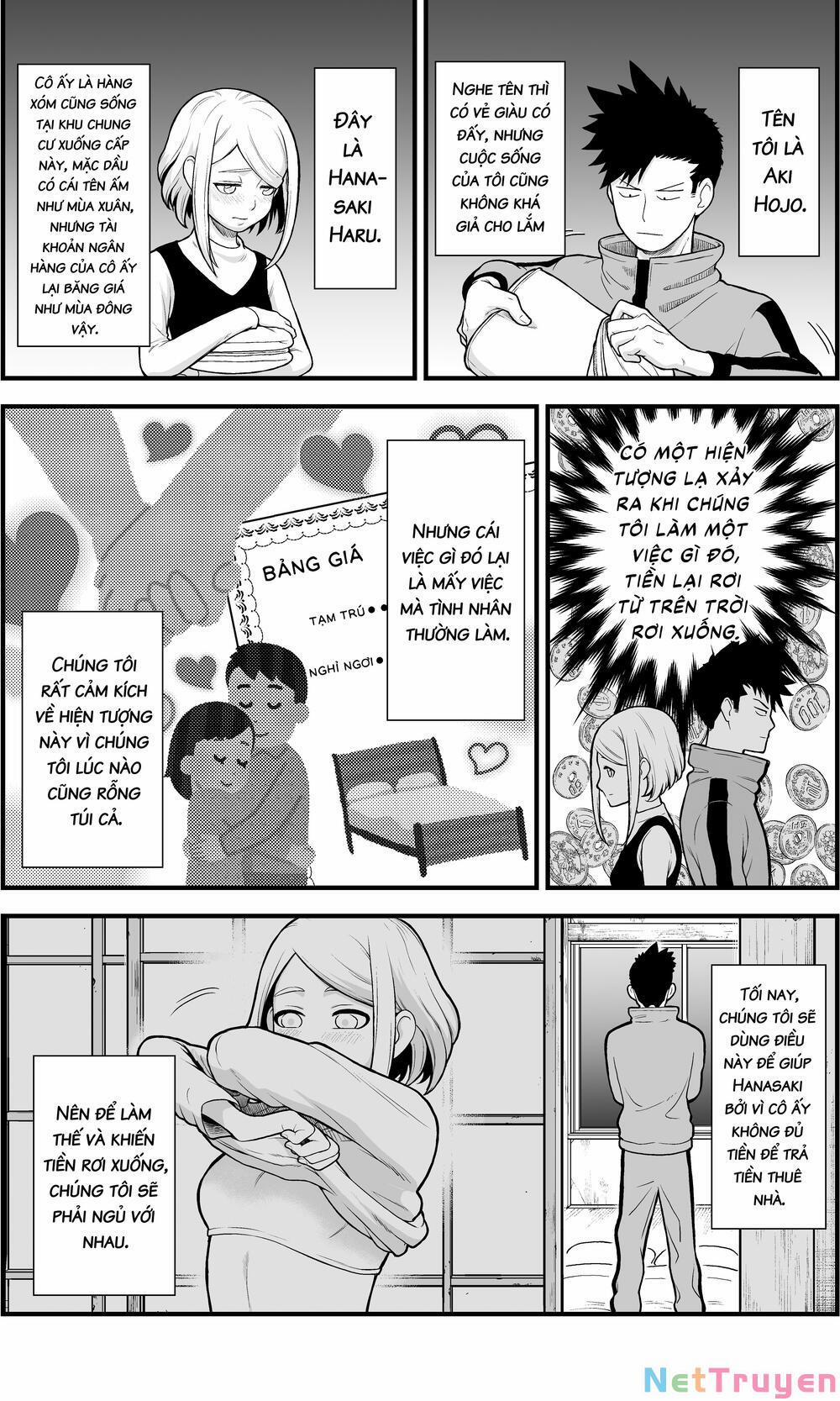 A Story About A Man And A Woman And When They Sleep Together, Money Appears Out Of Nowhere 1 trang 1