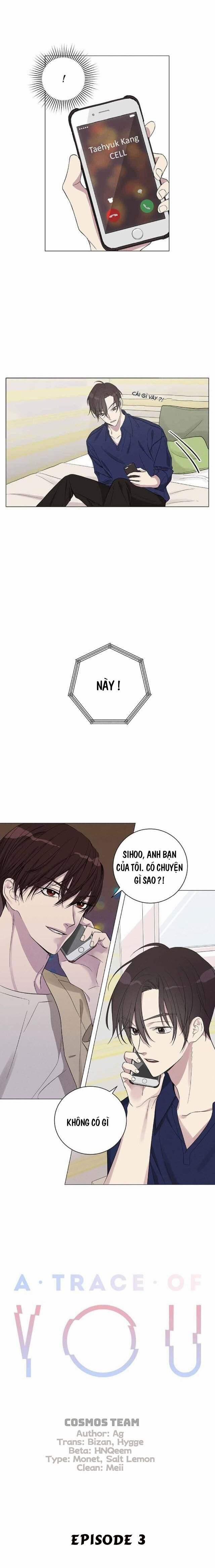 A Trace Of You 3 trang 0