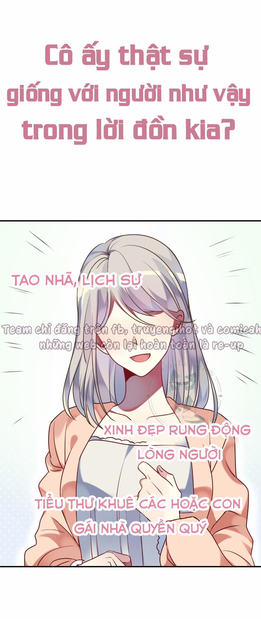 A Trạch Hóa Ra Lại Là Đại Tiểu Thư ? 1.1 trang 1