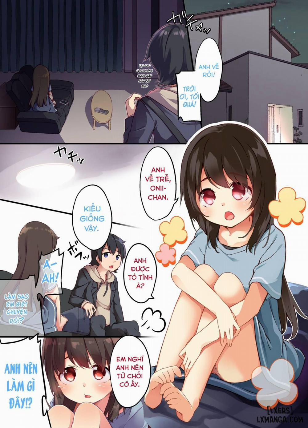A Yandere Little Sister Wants to Be Impregnated by Her Big Brother Oneshot trang 2