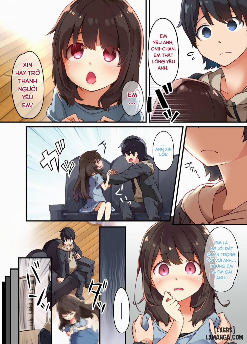 A Yandere Little Sister Wants to Be Impregnated by Her Big Brother Oneshot trang 4