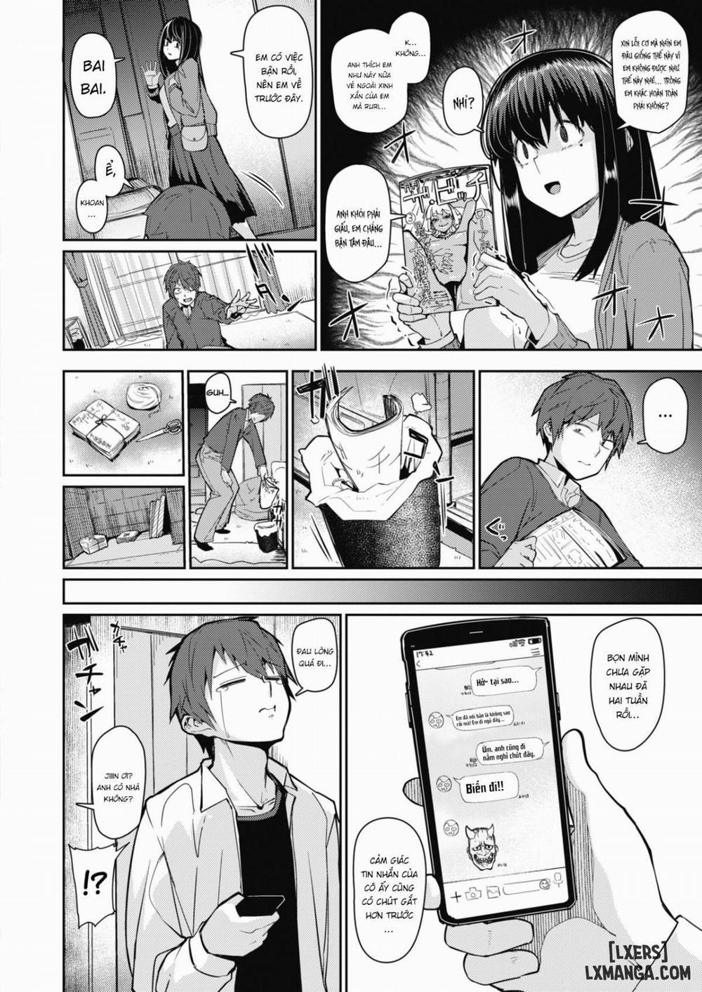 About the Reaction of the Girl Who Saw The Bitch Monthly Oneshot trang 1