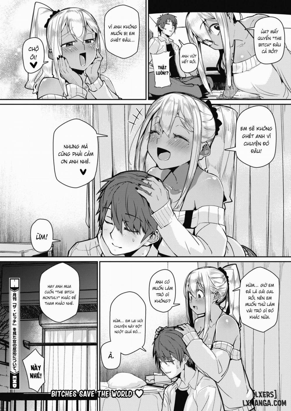 About the Reaction of the Girl Who Saw The Bitch Monthly Oneshot trang 19