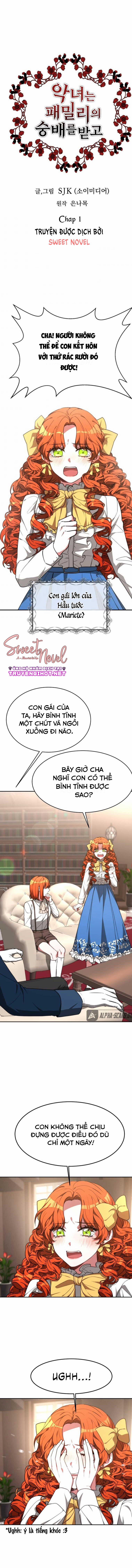 Ác Nữ Được Gia Đình Tôn Sùng 1 trang 0