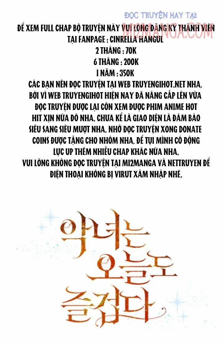 Ác Nữ Hôm Nay Lại Yêu Đời Rồi! 35 trang 0