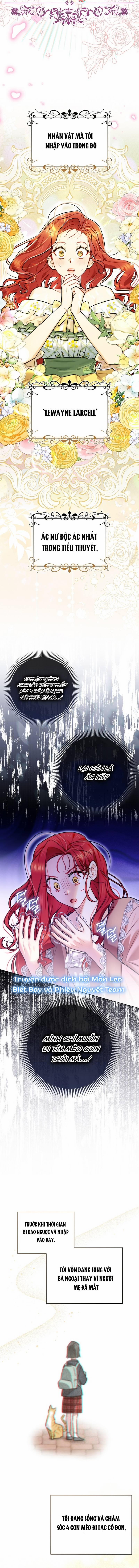 Ác Nữ Trở Thành Miêu Nô 1 trang 3