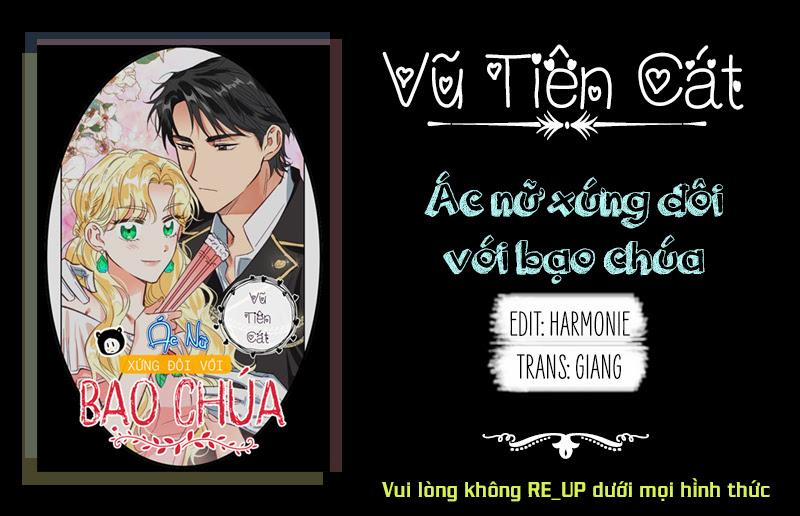 Ác Nữ Xứng Đôi Với Bạo Chúa 16 trang 0