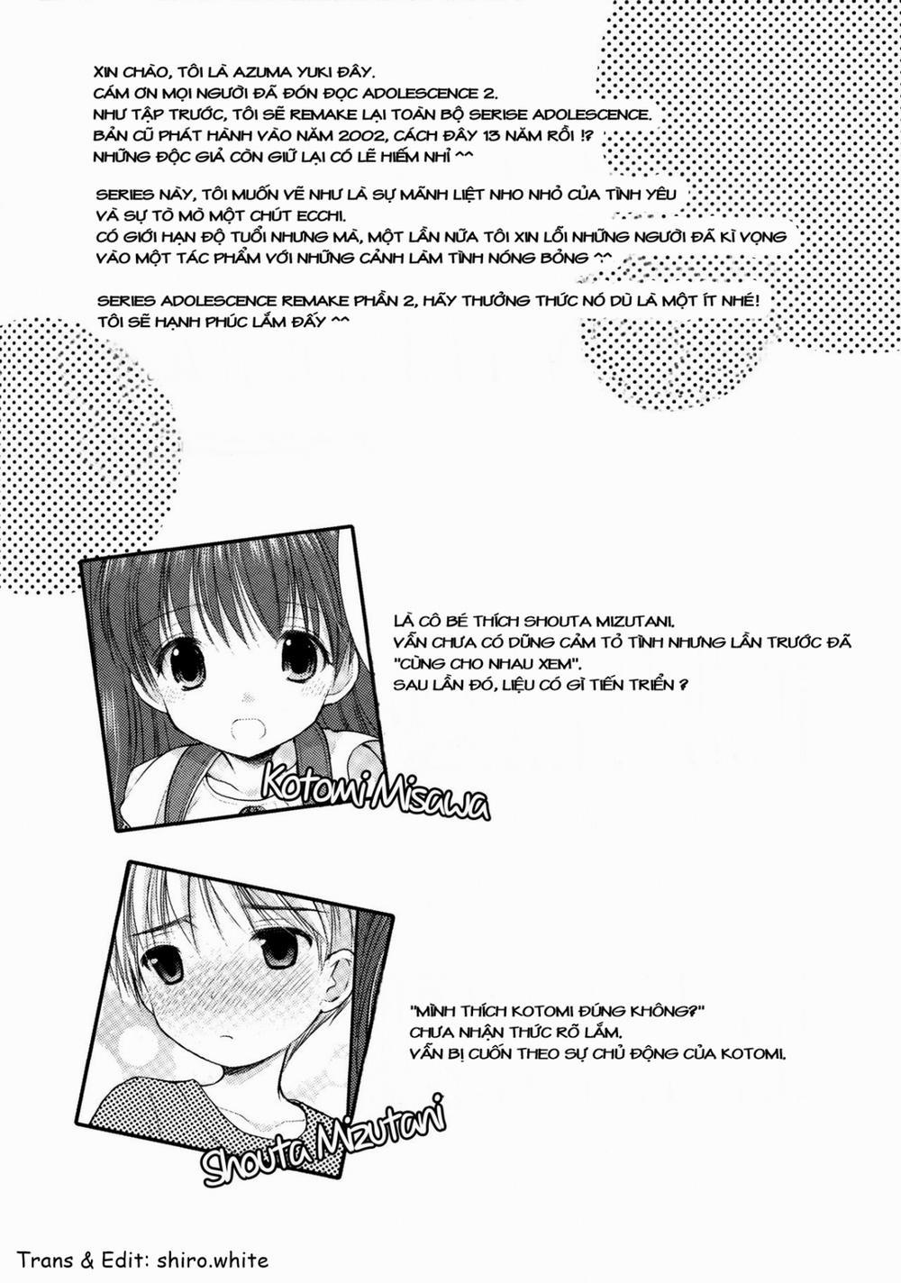 Adolescence 2 trang 2