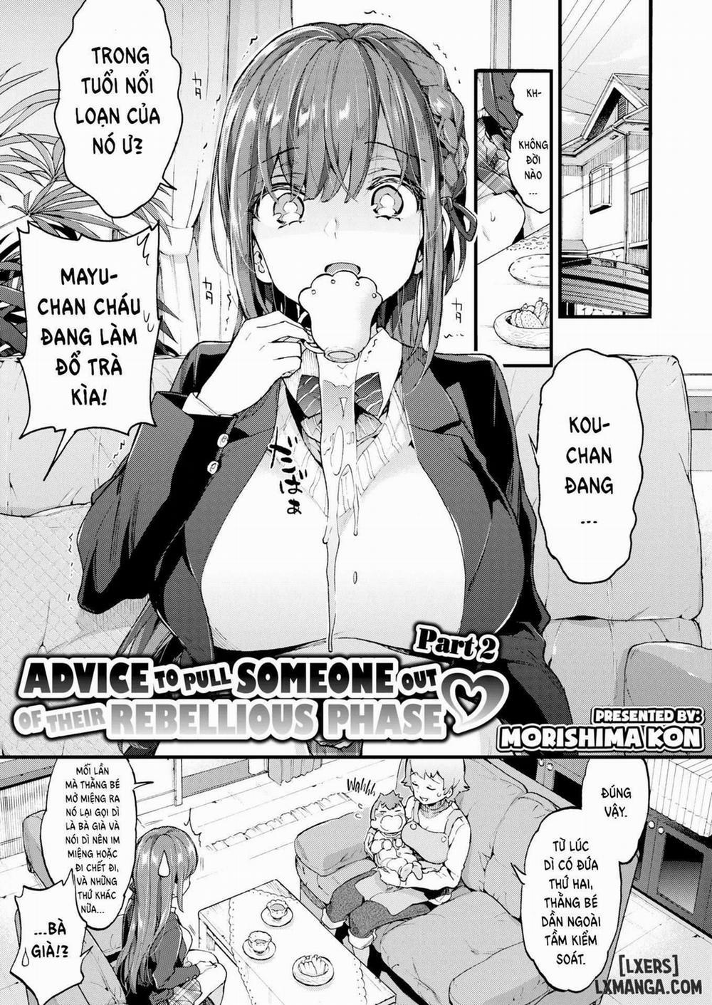 Advice to Pull Someone Out of Their Rebellious Phase Oneshot trang 0