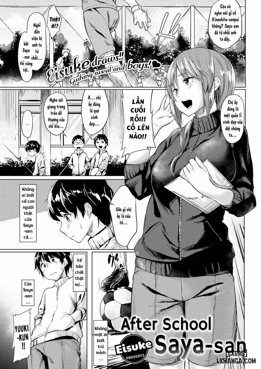 After School Saya-san Oneshot trang 0