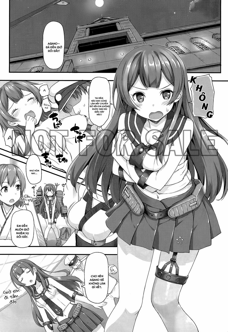 Agano no Kozukuri Daisakusen (Kantai Collection) Oneshot trang 2
