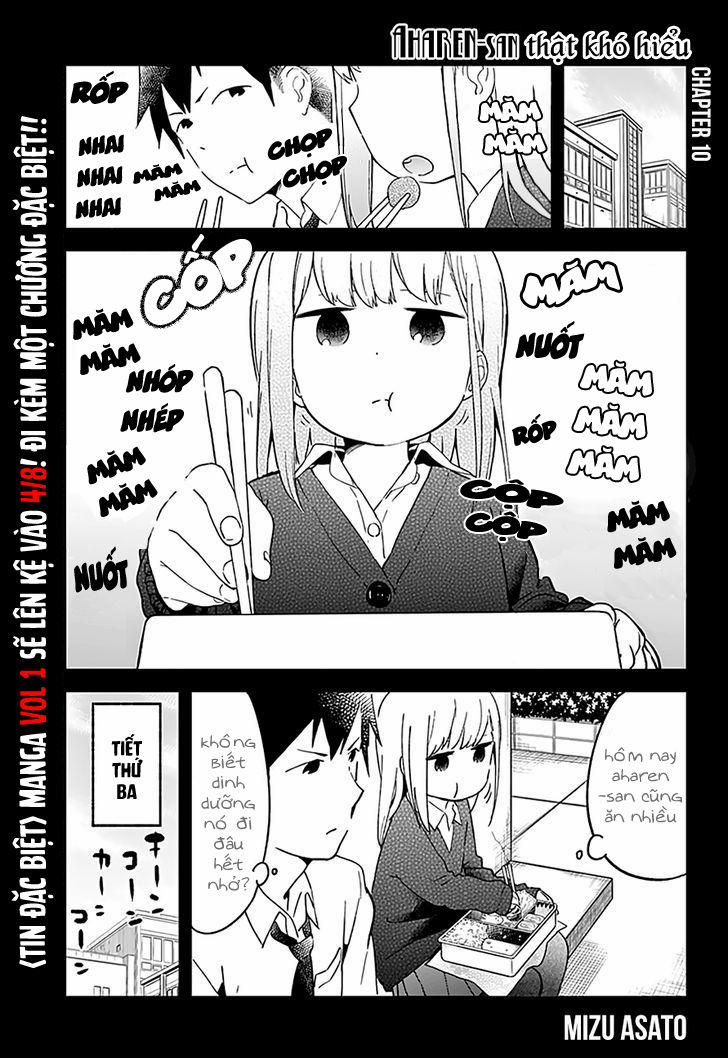 Aharen-San Wa Hakarenai 10 trang 1