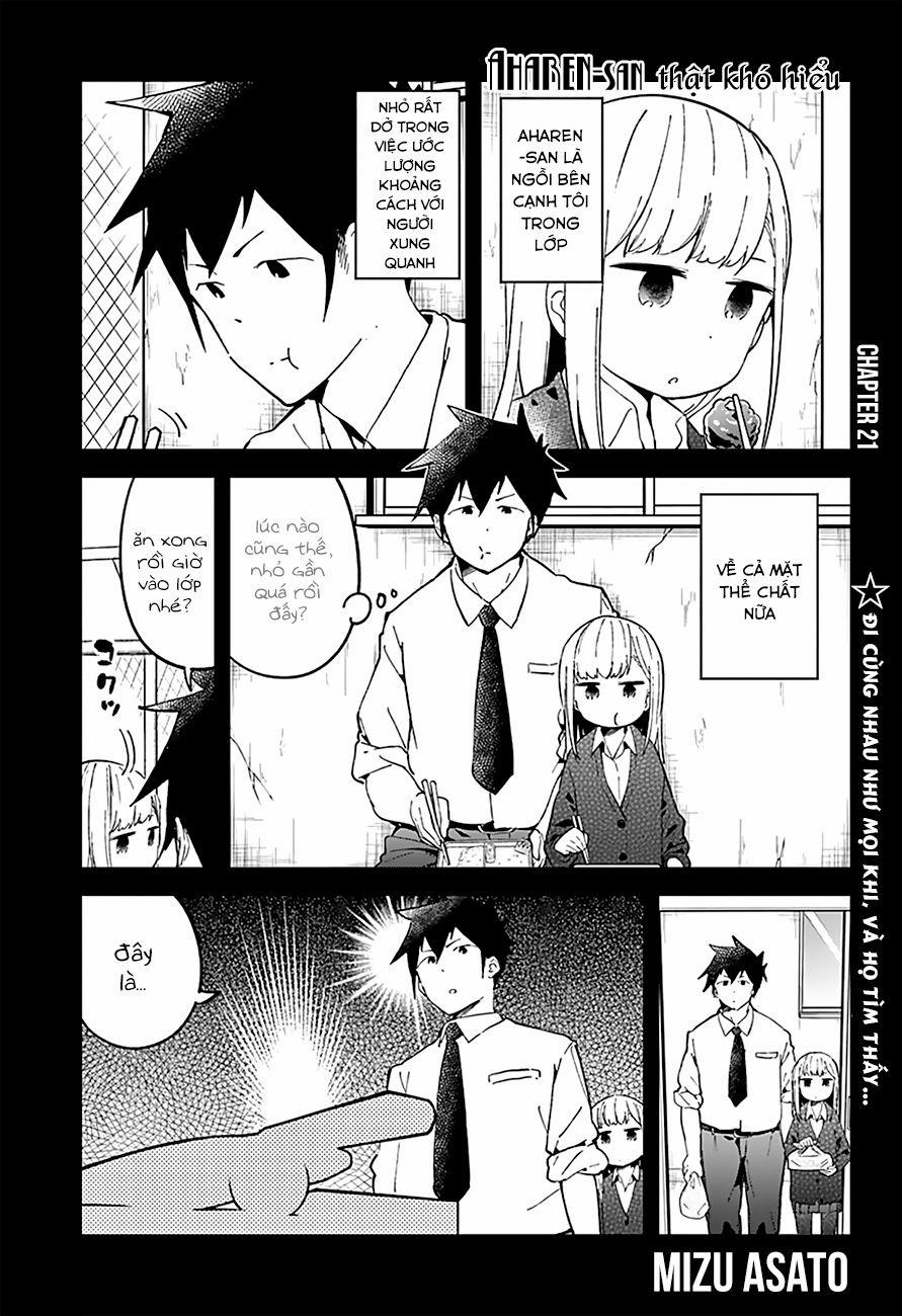 Aharen-San Wa Hakarenai 21 trang 1