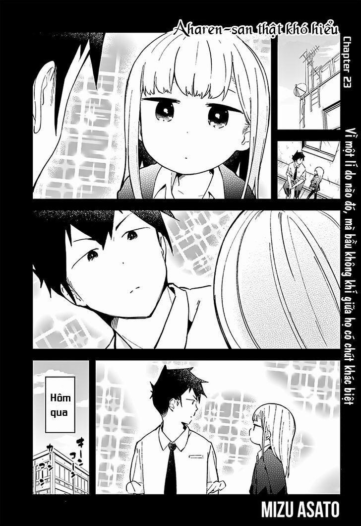 Aharen-San Wa Hakarenai 23 trang 1