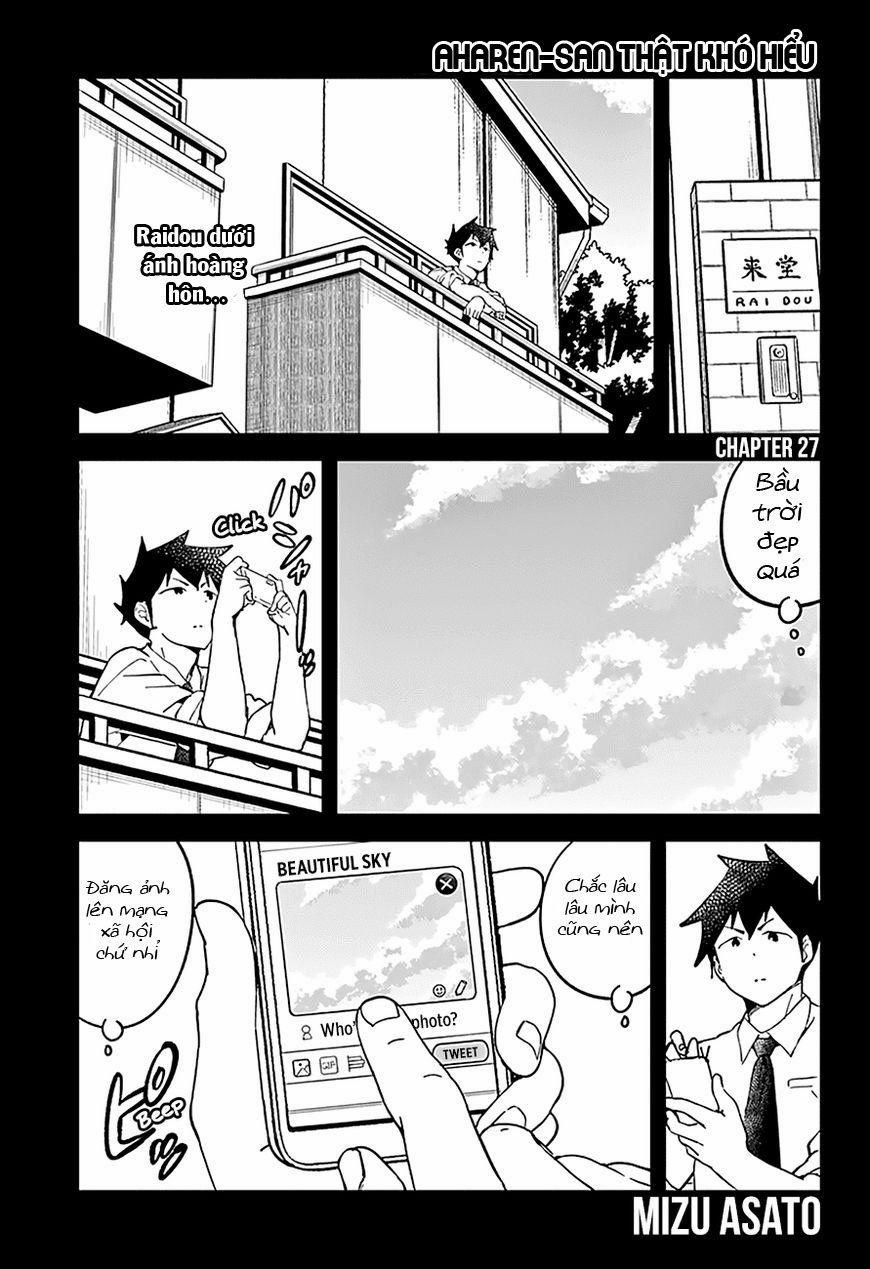 Aharen-San Wa Hakarenai 27 trang 1