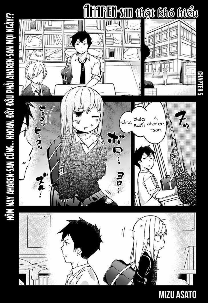 Aharen-San Wa Hakarenai 5 trang 1