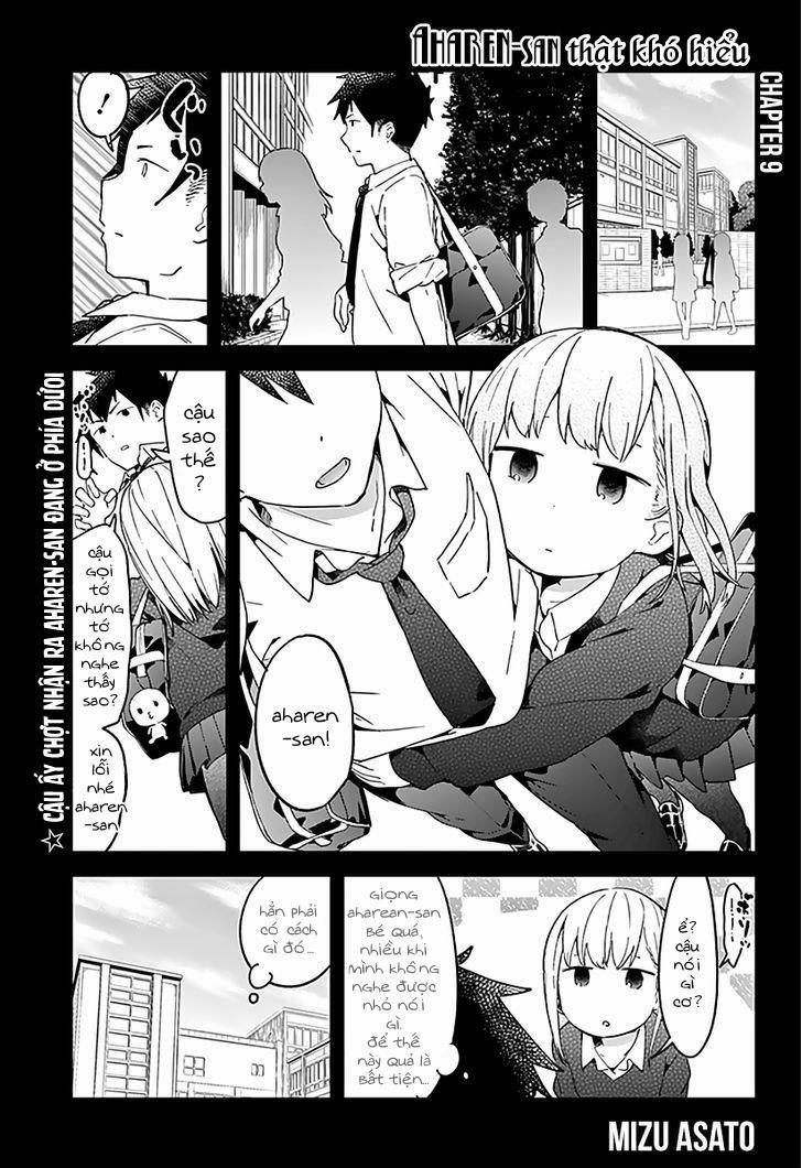 Aharen-San Wa Hakarenai 9 trang 1