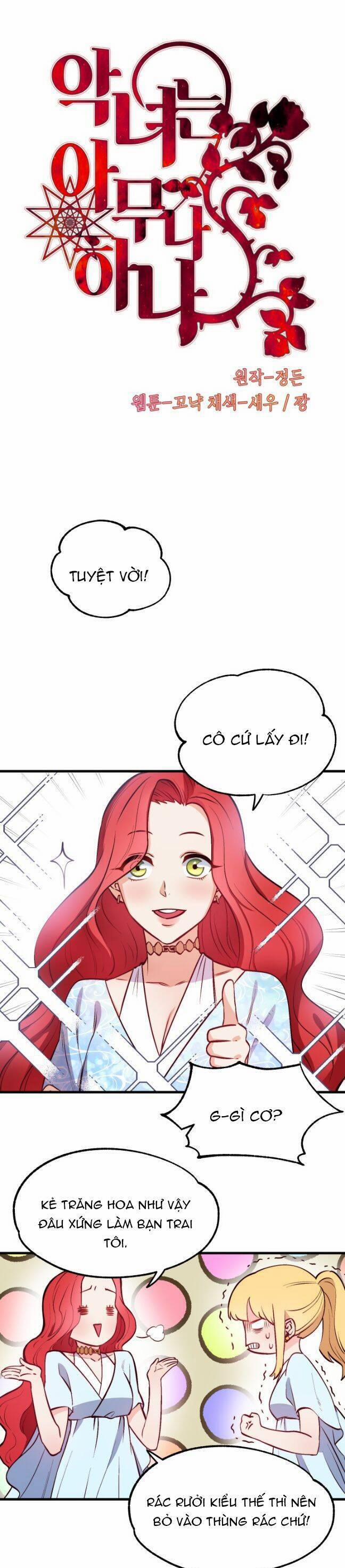 Ai Cũng Có Thể Trở Thành Ác Nữ Phản Diện 2 trang 2