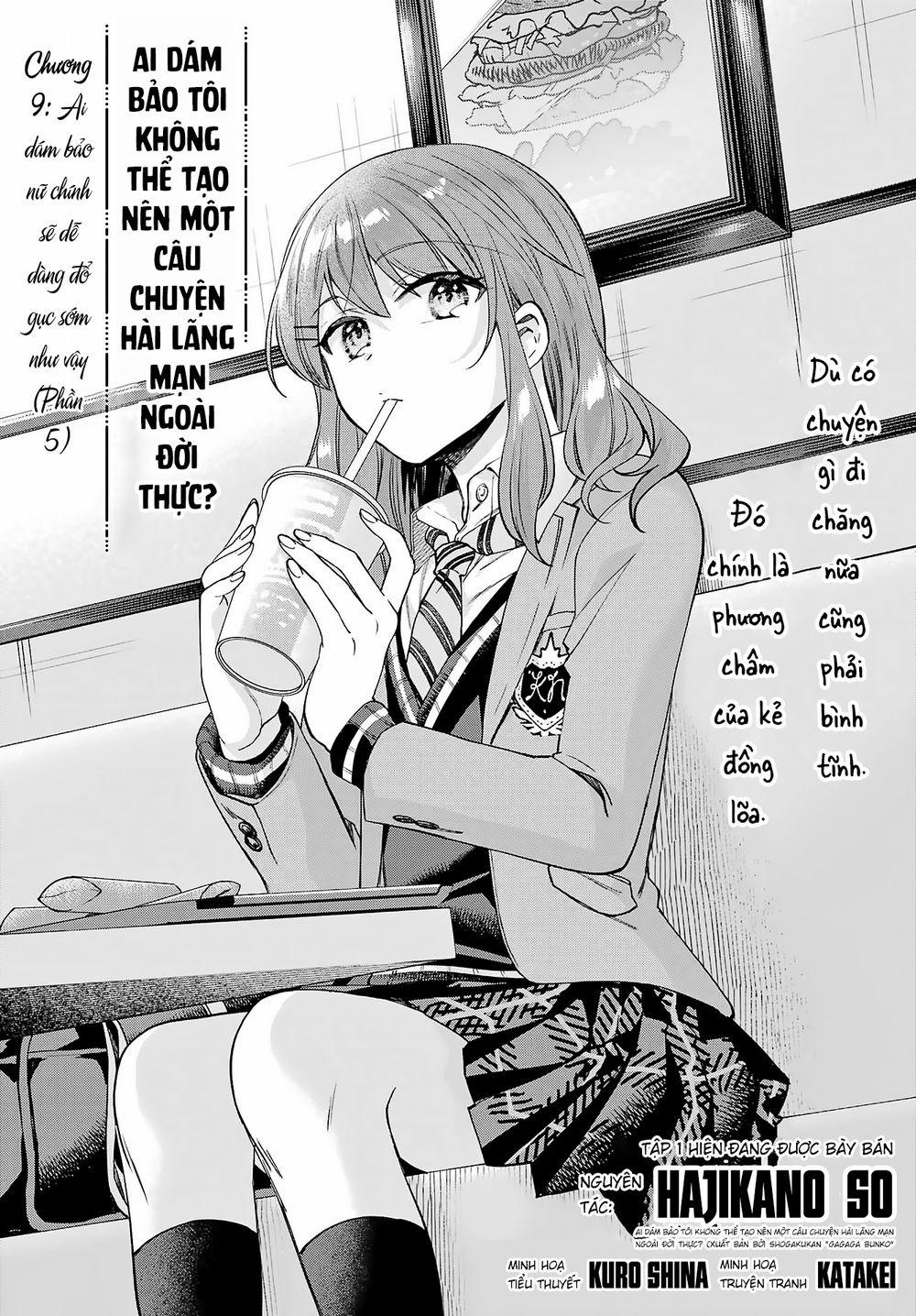 Ai Dám Bảo Tôi Không Thể Tạo Nên Một Câu Chuyện Hài Lãng Mạn Ngoài Đời Thực? 0 Ai dám bảo nữ chính sẽ dễ dàng đổ gục sớm như vậy? (Phần 0 trang 2