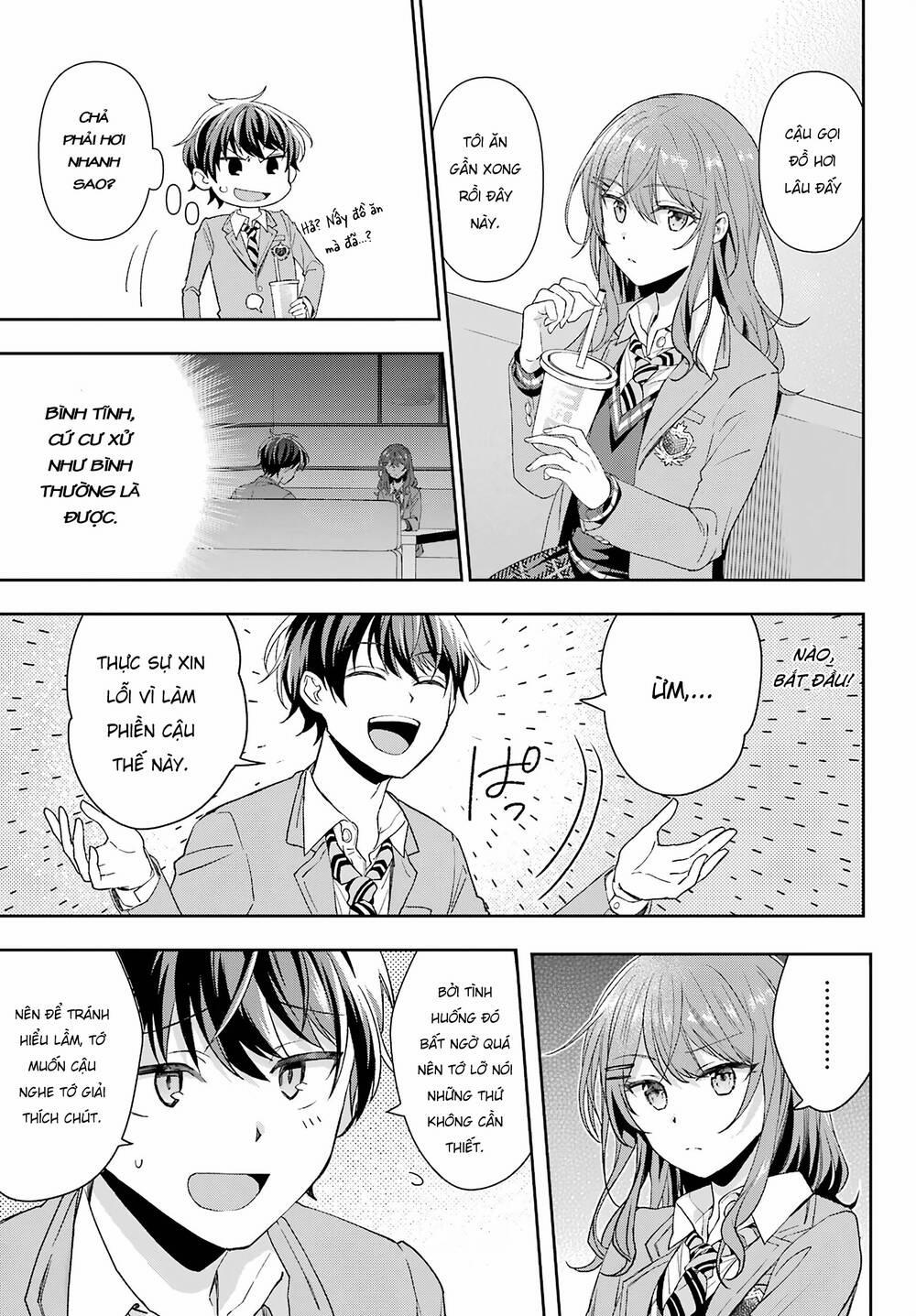 Ai Dám Bảo Tôi Không Thể Tạo Nên Một Câu Chuyện Hài Lãng Mạn Ngoài Đời Thực? 1 trang 13