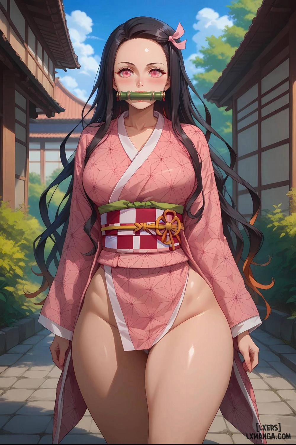 AI Generated (Uncensored) Nezuko (Demon slayer) trang 2