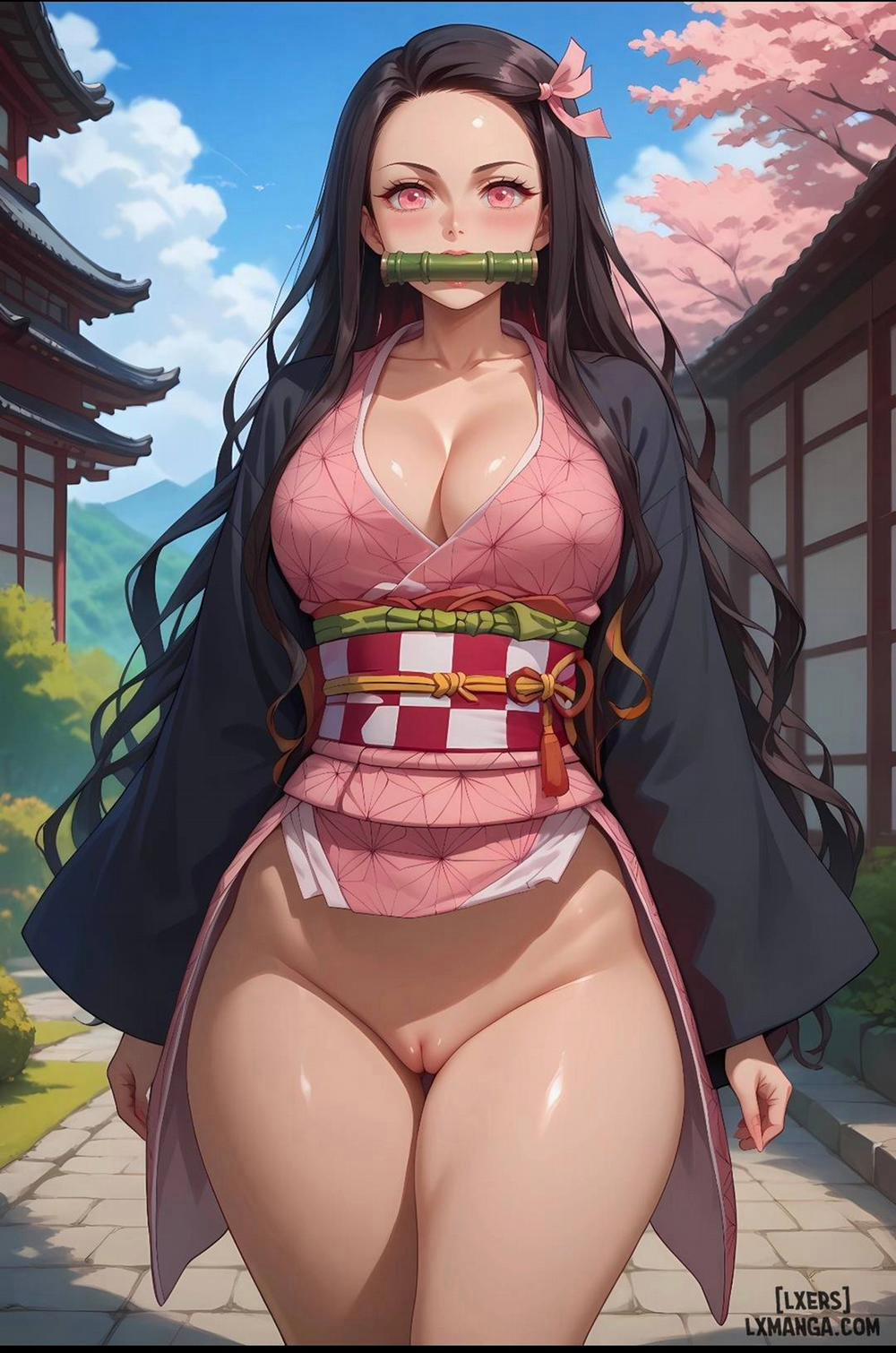 AI Generated (Uncensored) Nezuko (Demon slayer) trang 3