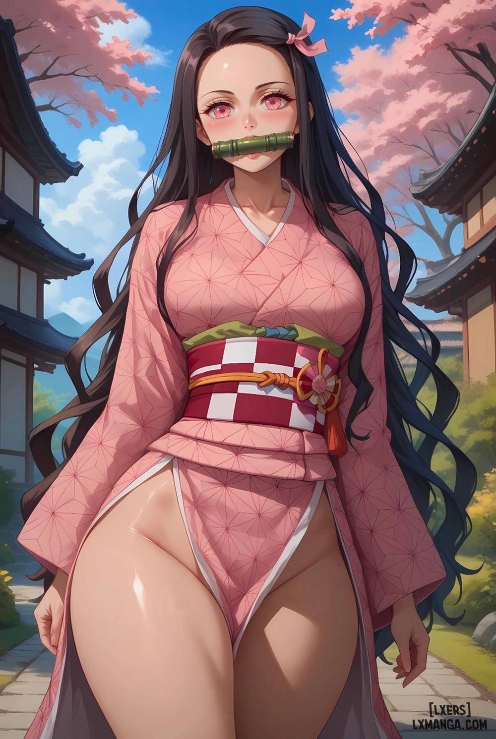 AI Generated (Uncensored) Nezuko (Demon slayer) trang 4
